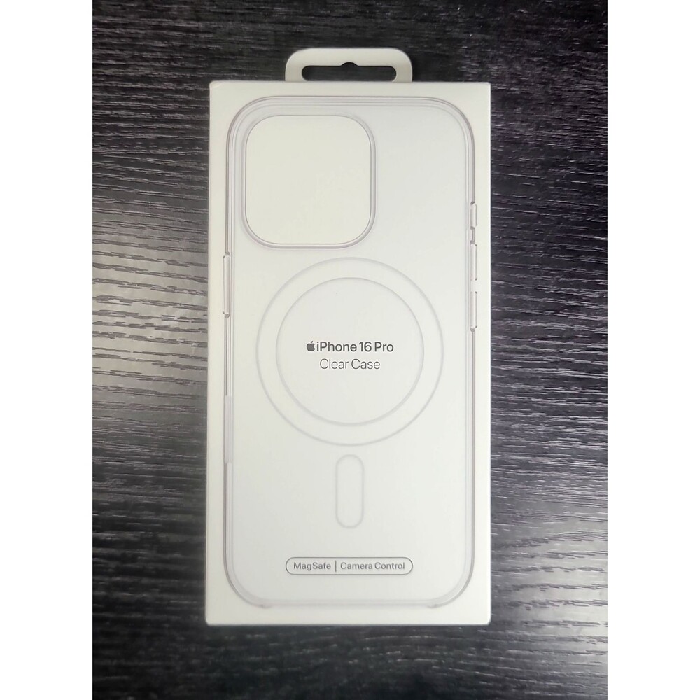 Apple iPhone 16 Pro Silicone Soft Clear Case w/ MagSafe GENUINE - NEXT DAY SHIP